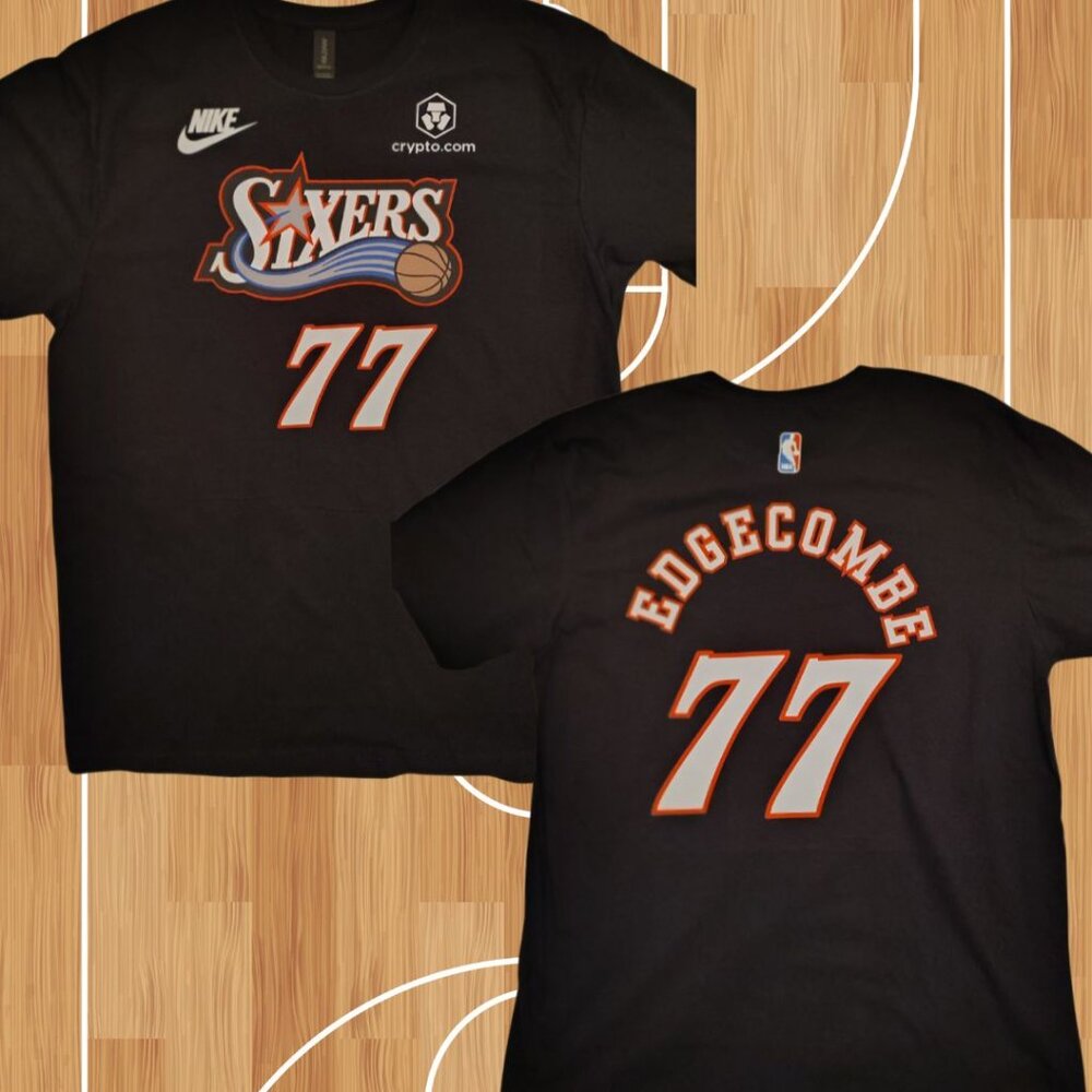 NWT Philadelphia 76ers #77 Vj Edgecombe Jersey Tshirt Shirtsey
